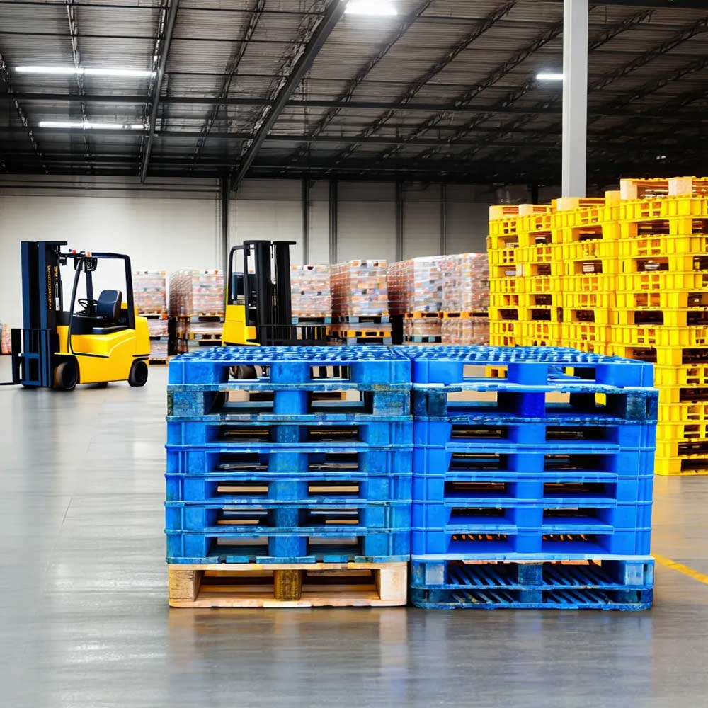 پالت پلاستیکی نو یا دست دوم