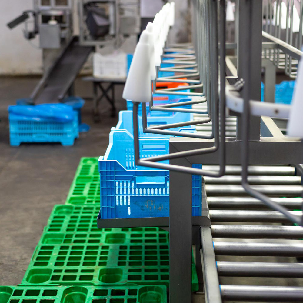 کاربرد پالت پلاستیکی در صنایع