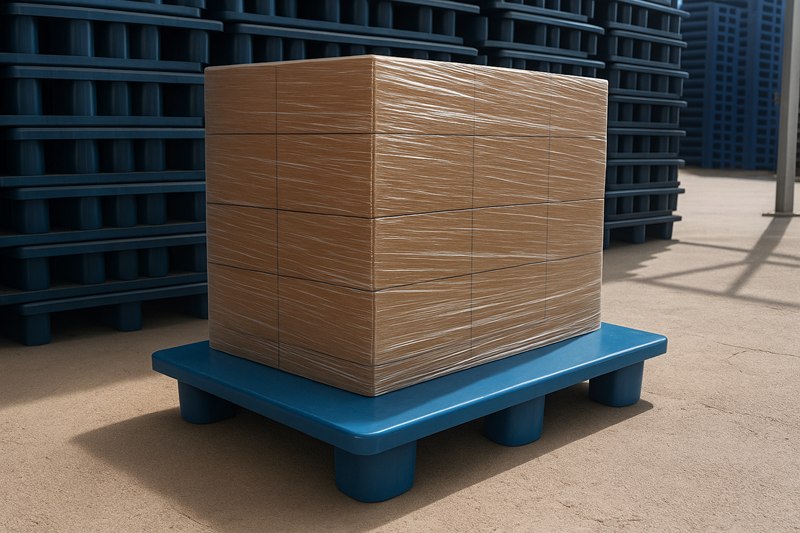 گزارش خرید پالت پلاستیکی یورو توسط انتشارات جنگل جاودانه