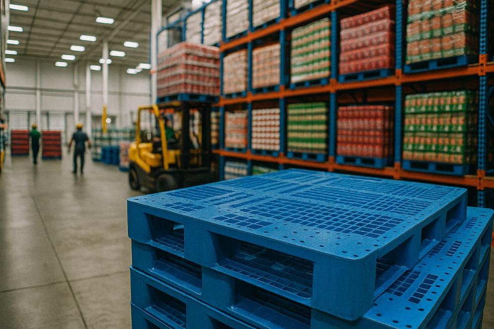 چرا پالت‌های پلاستیکی انتخاب بهتری برای تولیدکنندگان صنایع غذایی و نوشیدنی هستند؟