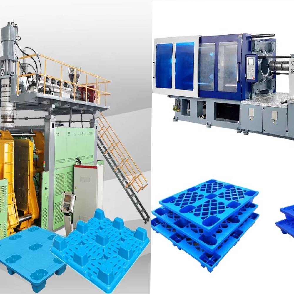 تفاوت تولید پالت پلاستیکی تزریقی و بادی