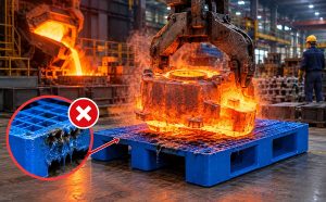 پالت پلاستیکی برای چه صنایعی مناسب نیست؟